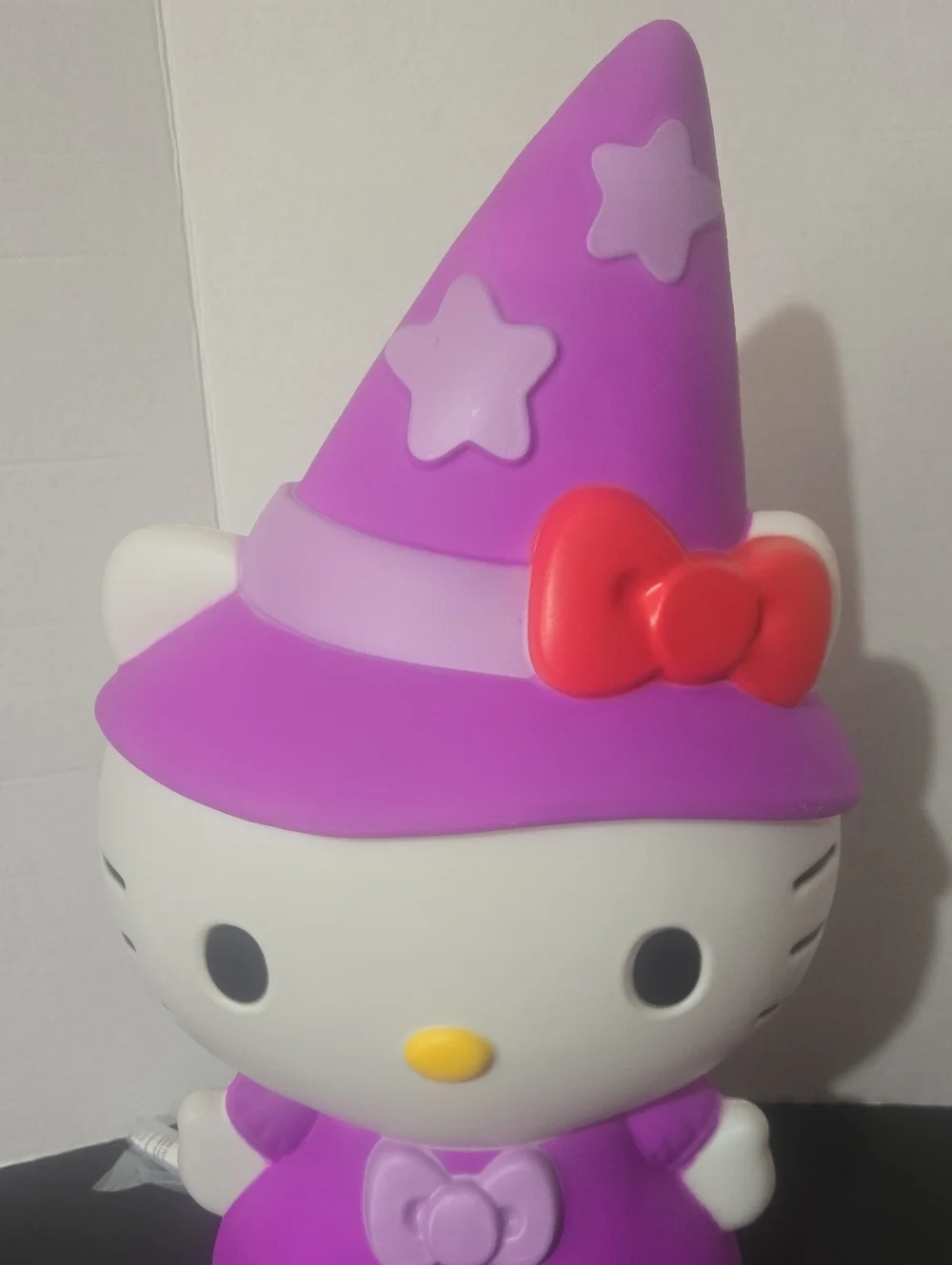 Hello Kitty Blow Mold Witch Halloween Lighted Yard Decor Sculpture 22” Plug-in
